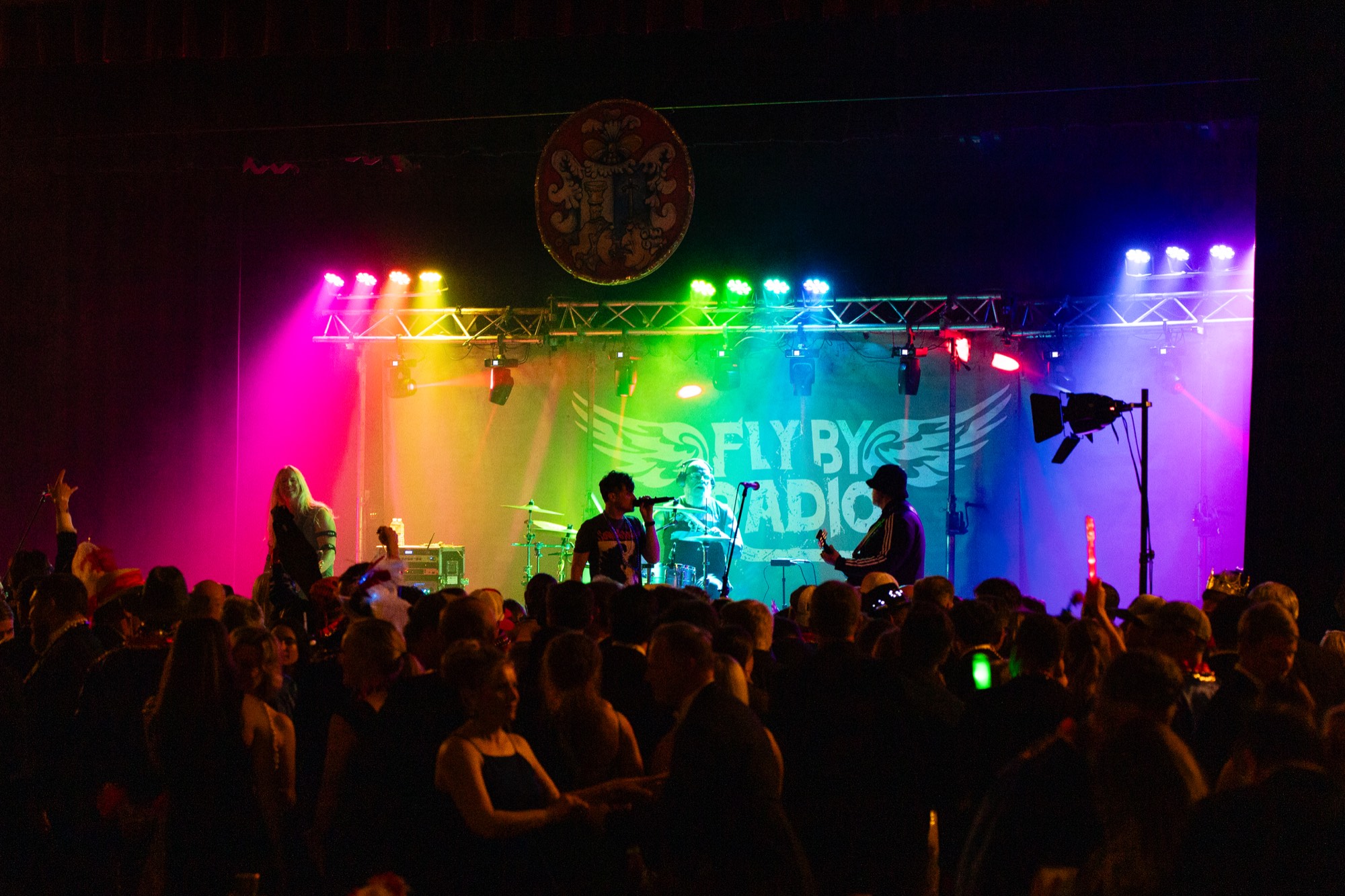 Fly By Radio performing live